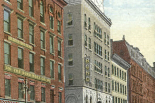1913 Hotel Bond Hartford Connecticut