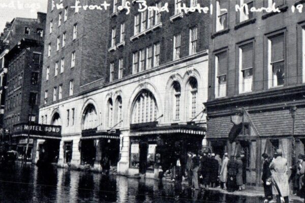 1936 Hotel Bond Hartford Connecticut Flood Real Estate History